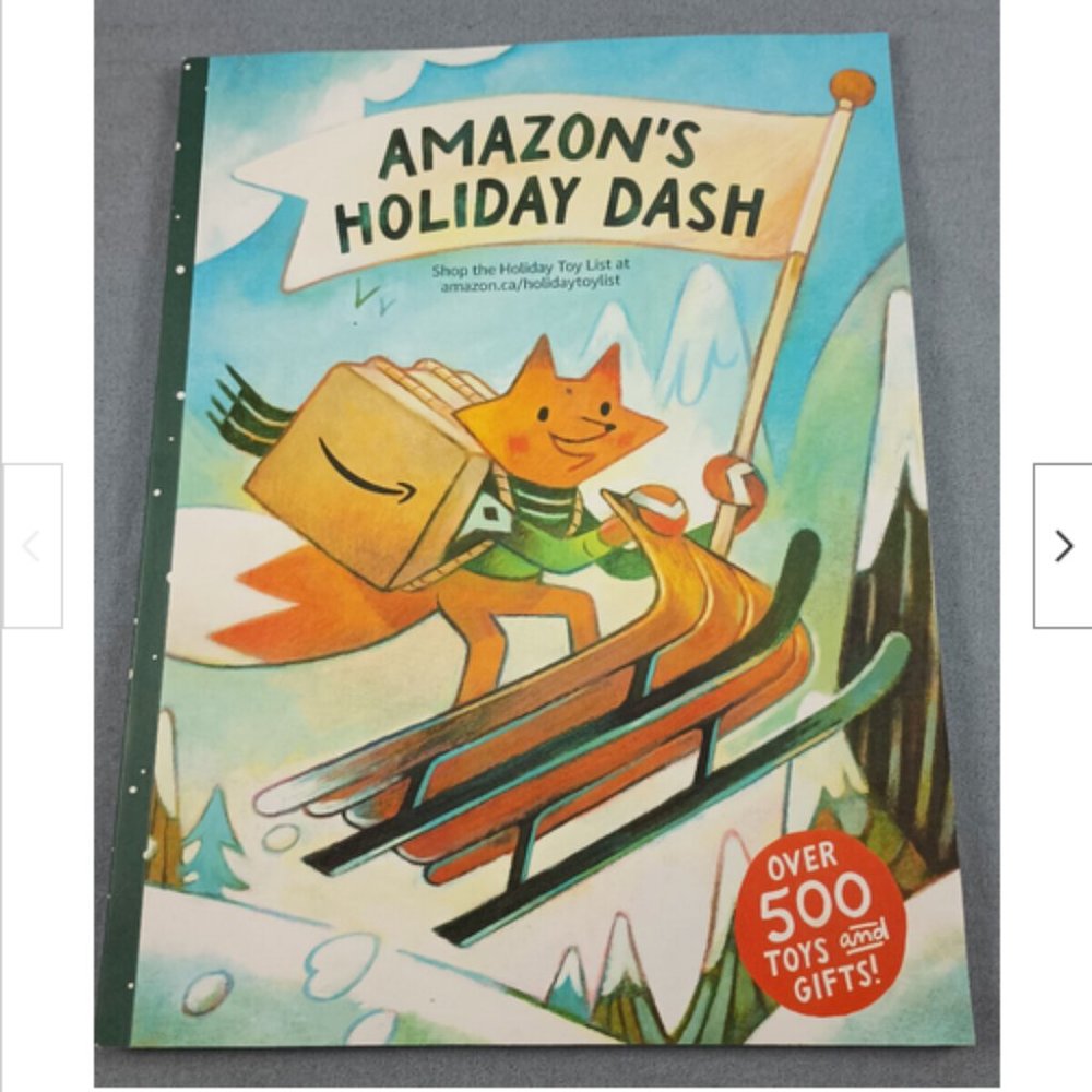 Amazon CANADA 2023 Holiday Dash Kids Gift Toy Guide Book Catalog Xmas